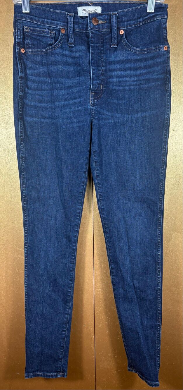Madewell 10” high rise skinny jeans size 28